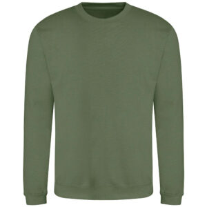 Ladies Sweatshirt (Earthy Green)